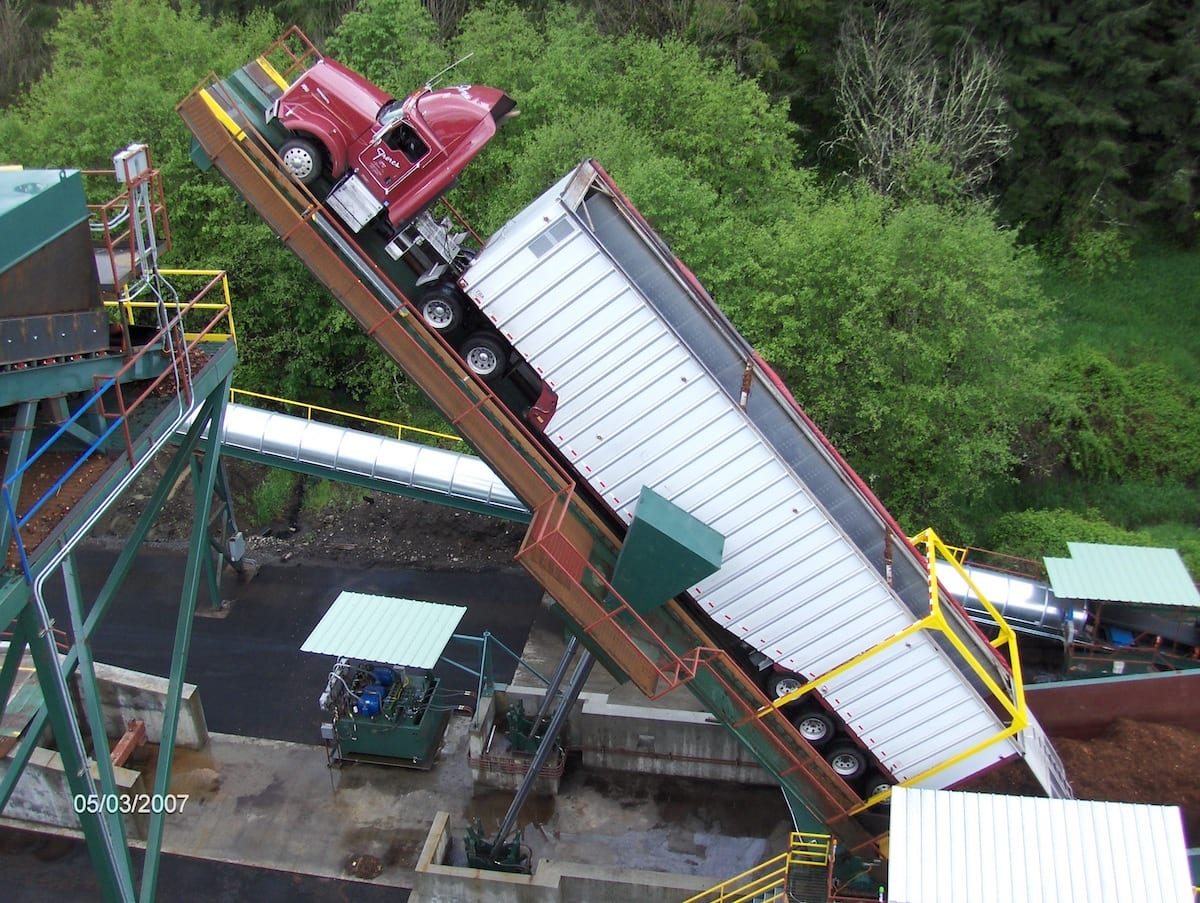 Providing Electricity With Discarded Christmas Trees and the Freres Cogeneration Power Plant