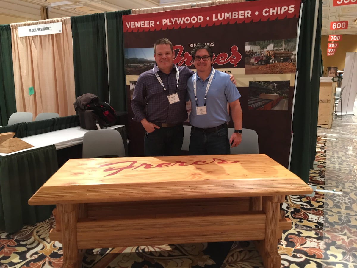 Freres Lumber Company Debuts Its Mass Ply Product at the NAWLA Traders Market