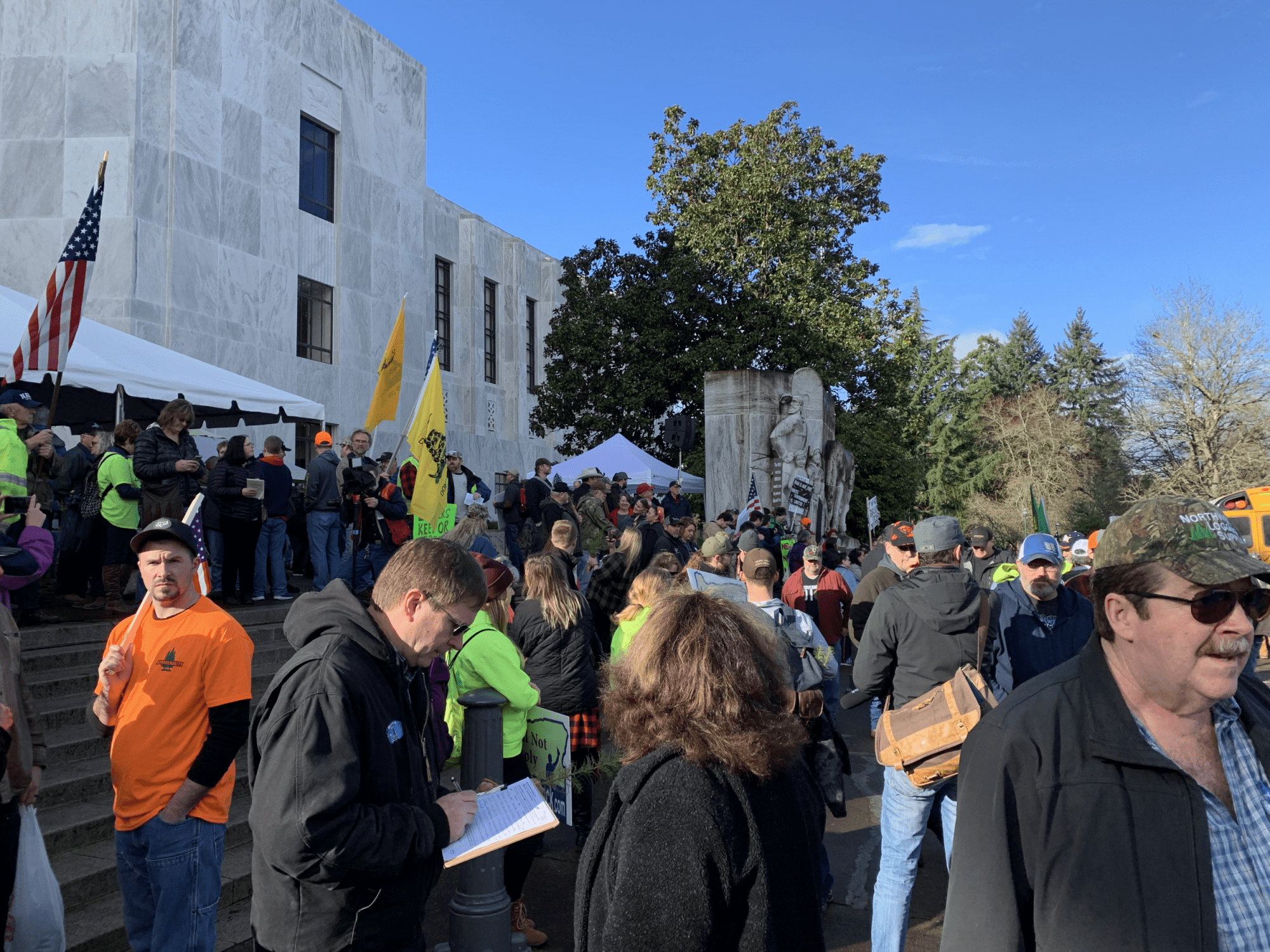 Timber Unity Rally Historic Display of Citizen Engagement at Timber Unity Rally - Freres ...