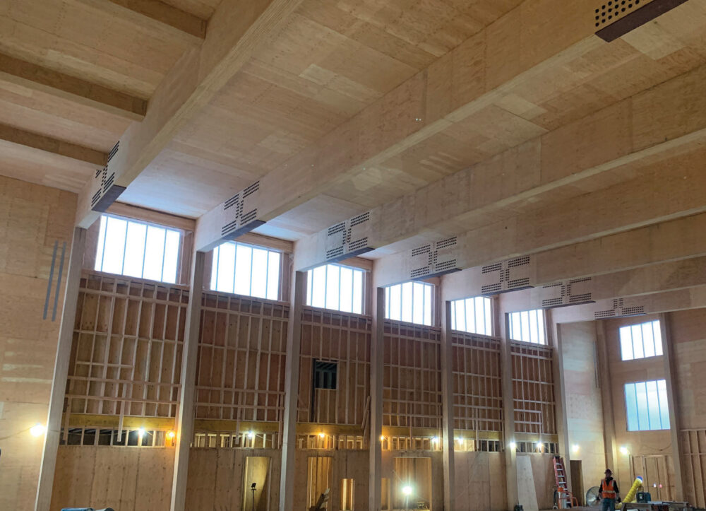project santiam canyon school districts new high school interior