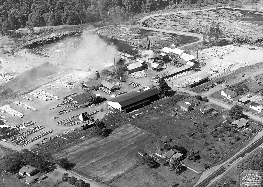 freres veneer plant 1950s