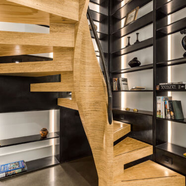 Freres mass play components stairs spiral