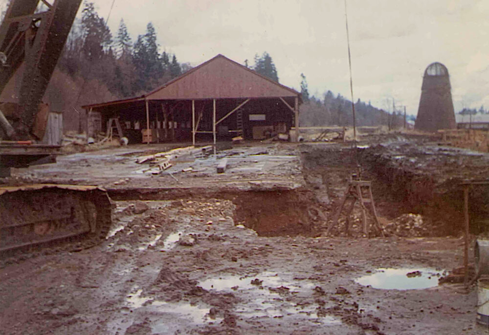 veneer plant 1960s
