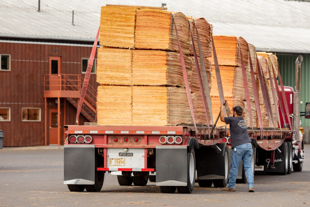 wood products shipment