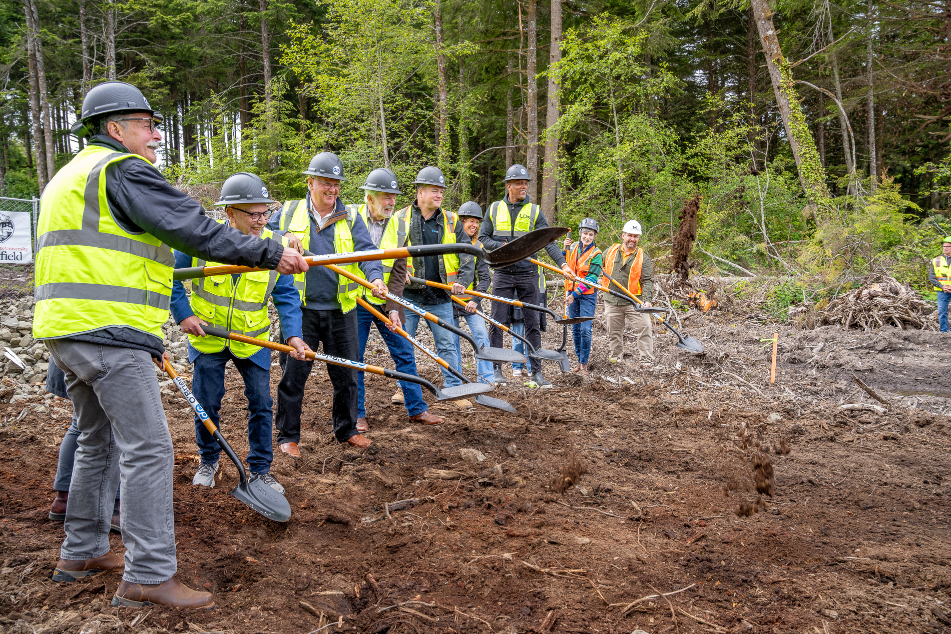 Hatfield Marine Science Center Housing Complex Groundbreaking