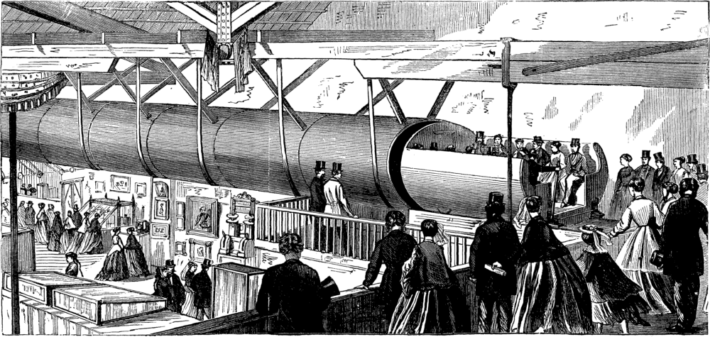 The Pneumatic Passenger Railway