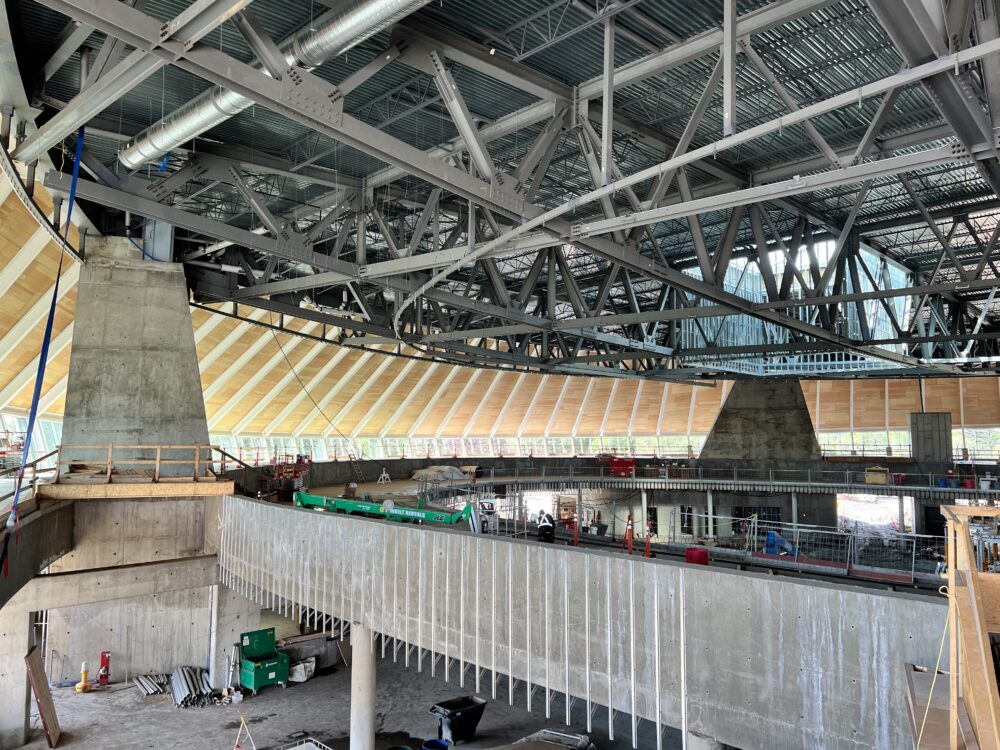mass timber arena